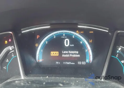 2020 Honda Civic Ex-L из США, поврежденный, VIN 2HGFC1F77LH680220